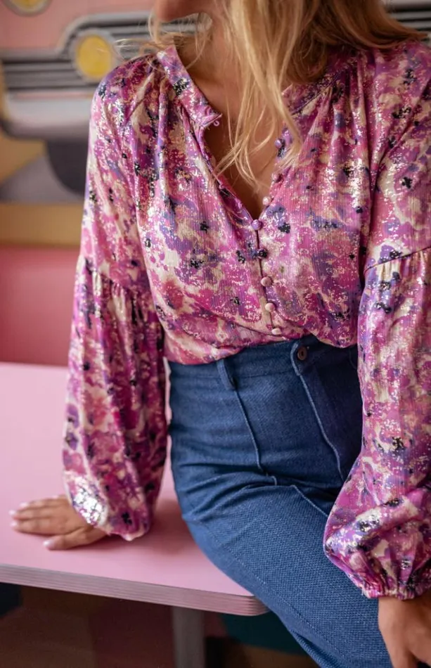 Easy Clothes Mauve Jackson Blouse Mauve Women039s Clothing Blouses