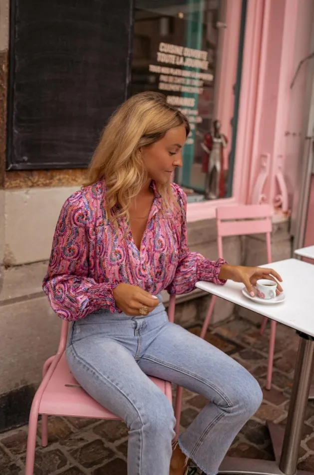 Easy Clothes Mauve Mady Blouse Women039s Clothing Blouses