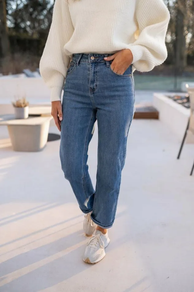 Easy Clothes Medium Blue Solan Jeans Medium Blue Women039s Clothing Pants and Jeans