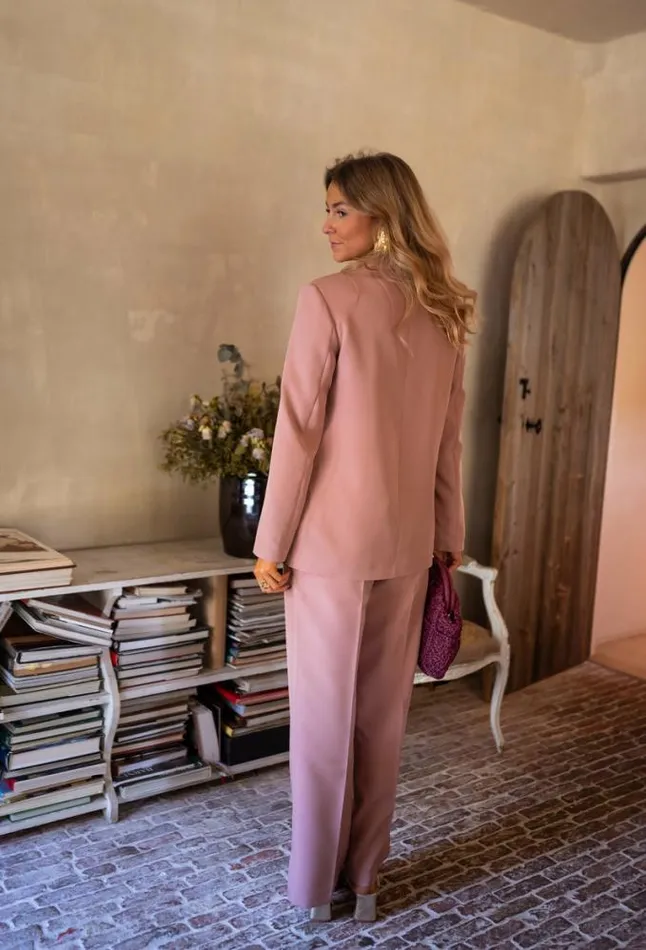 Easy Clothes Old Pink Maon Blazer Old Pink Women039s Clothing Pants and Jeans