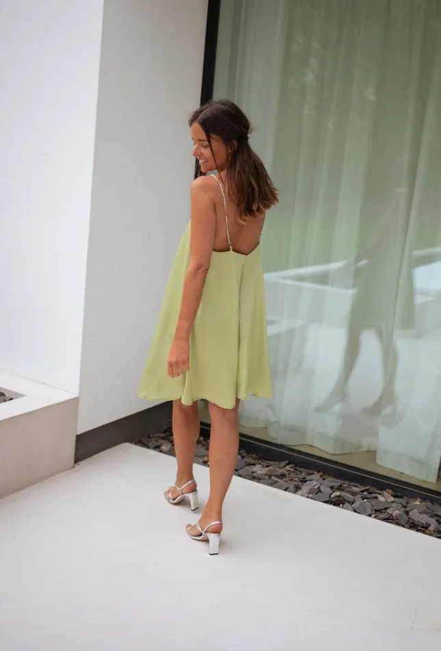 Easy Clothes Olive Polly Dress With Rhinestones Women039s Clothing Dresses Easy Clothes Olive Polly Dress With Rhinestones Women039s Clothing Dresses