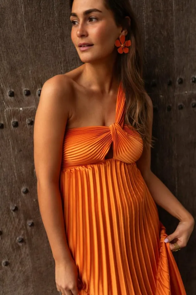 Easy Clothes Orange Adexa Dress Orange Women039s Clothing Dresses