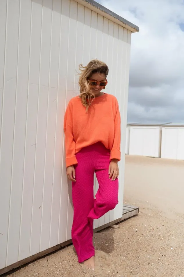 Easy Clothes Orange Jena Sweater Orange Women039s Clothing Sweaters Easy Clothes Orange Jena Sweater Orange Women039s Clothing Sweaters