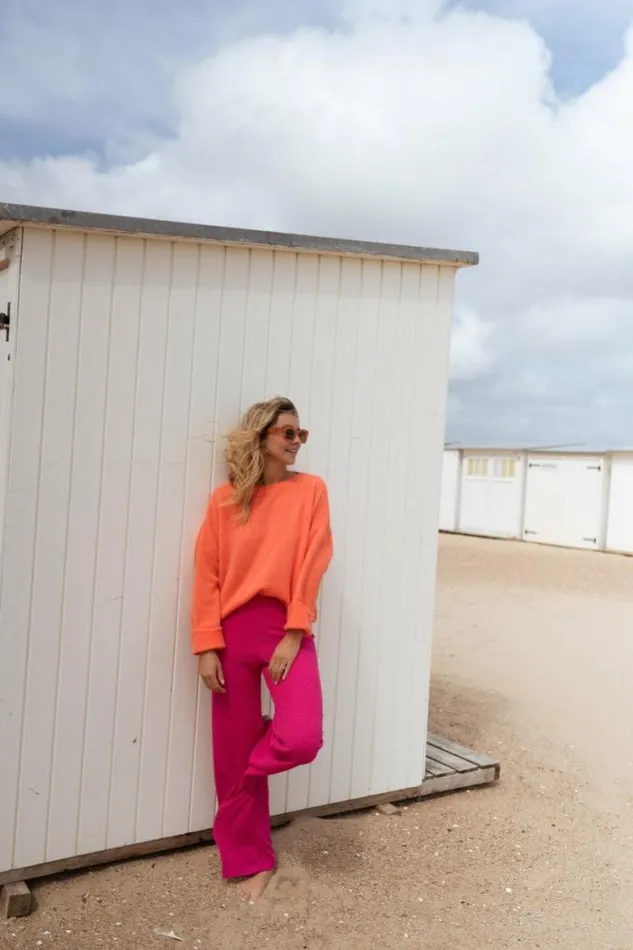 Easy Clothes Orange Jena Sweater Orange Women039s Clothing Sweaters Easy Clothes Orange Jena Sweater Orange Women039s Clothing Sweaters
