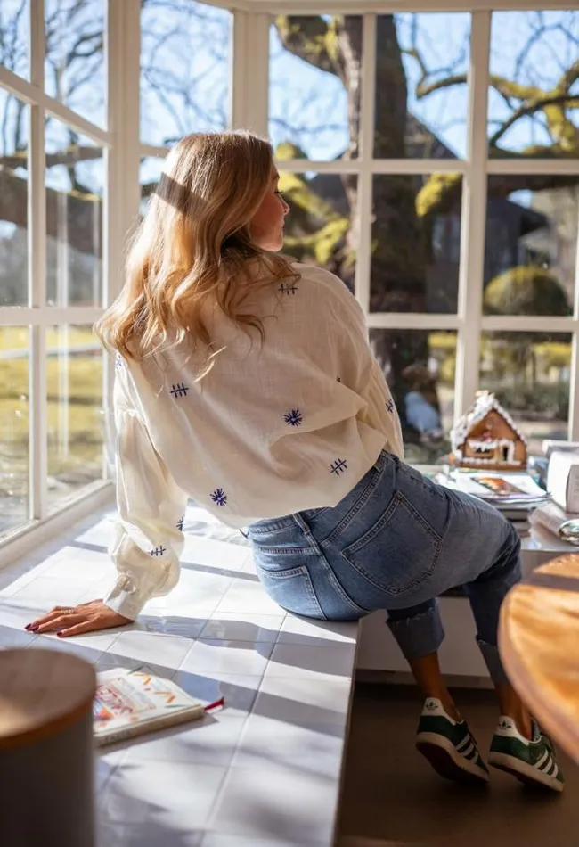 Easy Clothes Pale Yellow And Blue Patterned Orleana Shirt Women039s Clothing Shirts Easy Clothes Pale Yellow And Blue Patterned Orleana Shirt Women039s Clothing Shirts