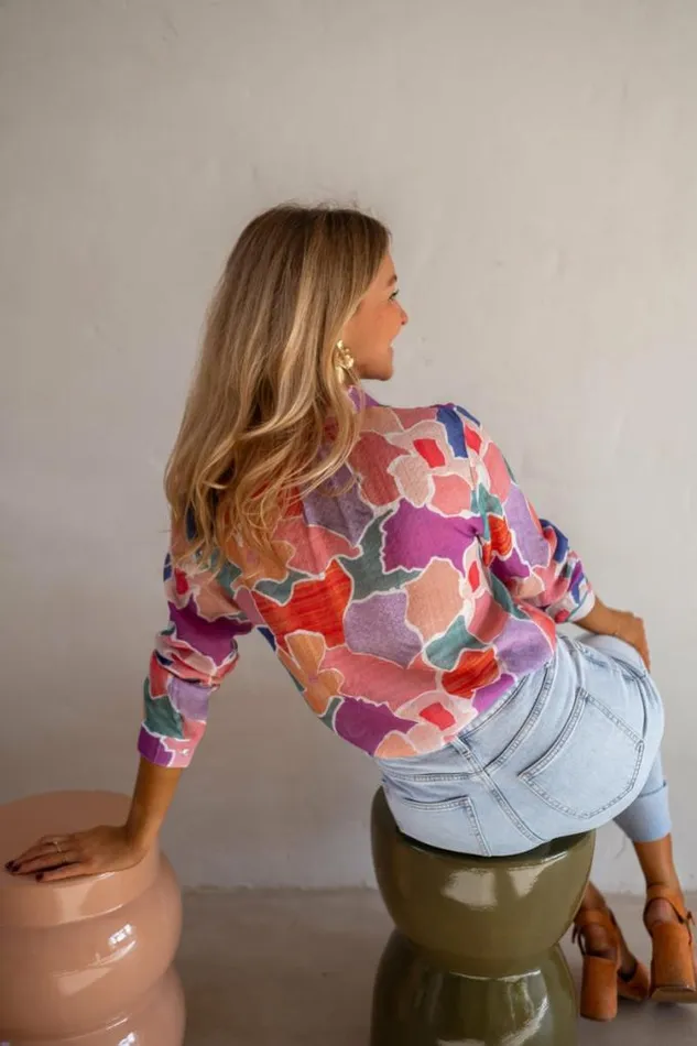 Easy Clothes Patterned Hadri Shirt Women039s Clothing Shirts