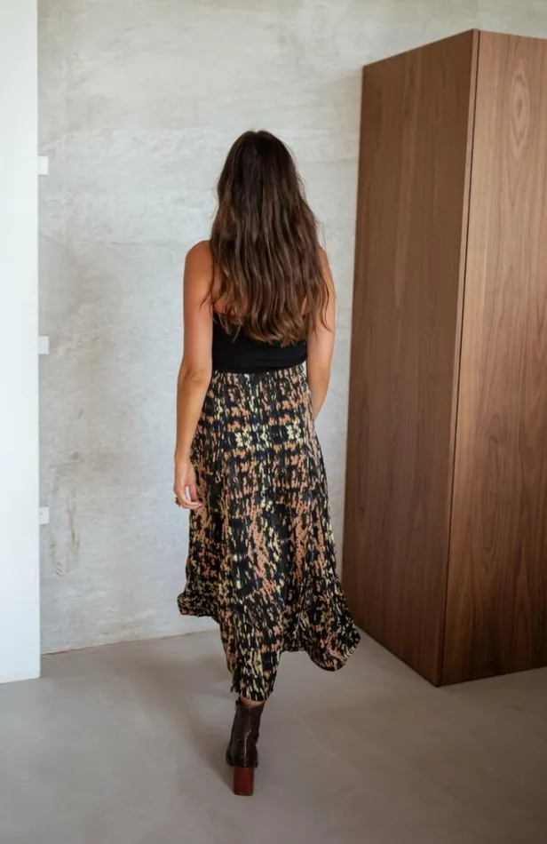 Easy Clothes Patterned Robbie Skirt Women039s Clothing Skirts