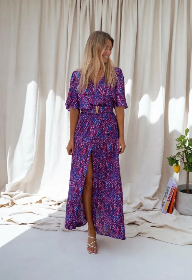 Easy Clothes Pink And Blue Ariana Dress Pink and Blue Women039s Clothing Dresses Easy Clothes Pink And Blue Ariana Dress Pink and Blue Women039s Clothing Dresses