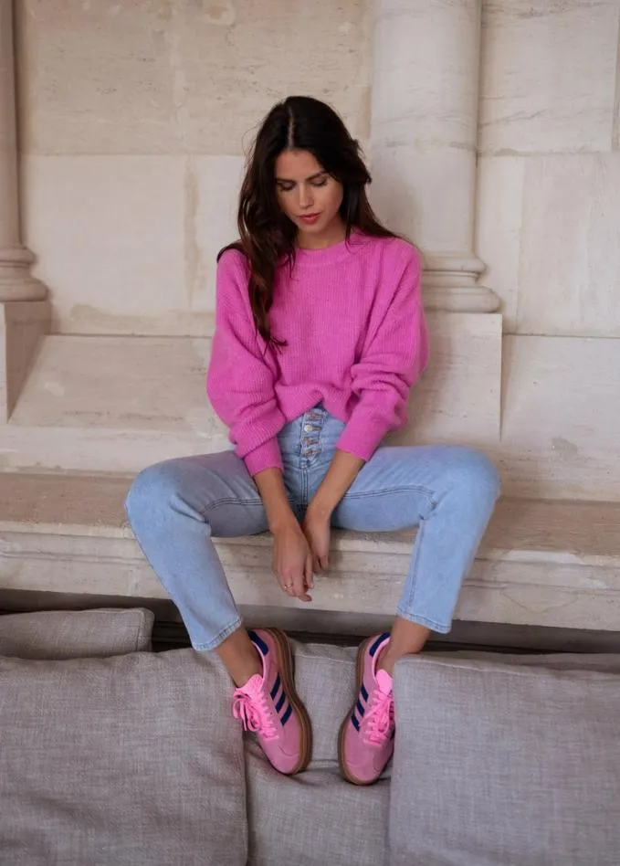 Easy Clothes Pink Bolla Sweater Pink Women039s Clothing Sweaters