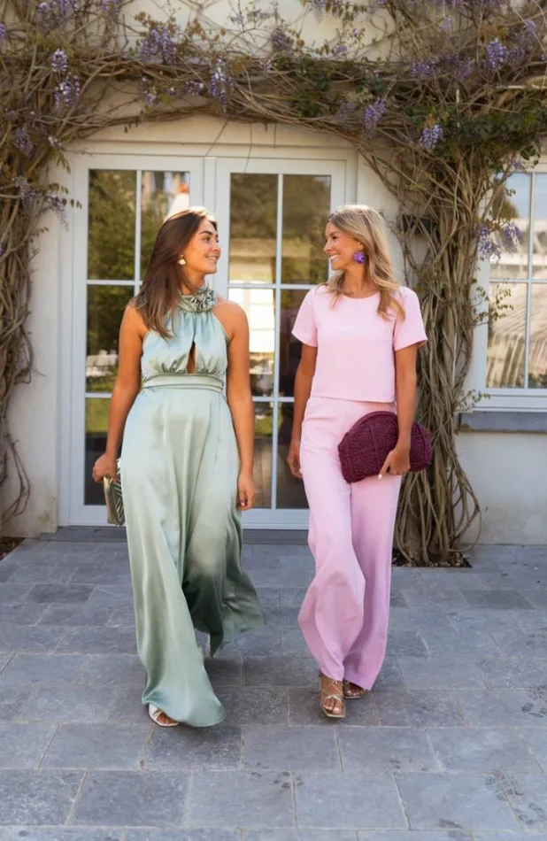 Easy Clothes Pink Celine Jumpsuit Pink Women039s Clothing Jumpsuits and Rompers