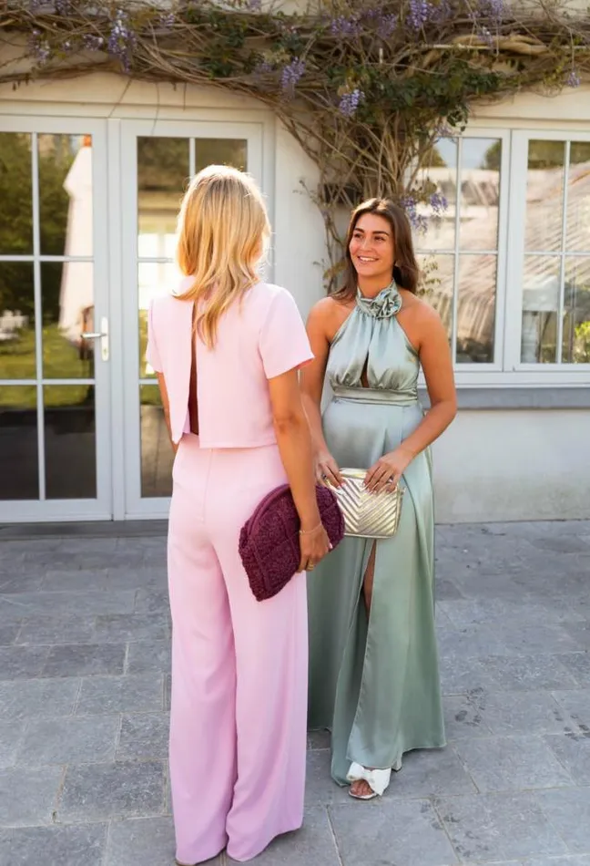 Easy Clothes Pink Celine Jumpsuit Pink Women039s Clothing Jumpsuits and Rompers