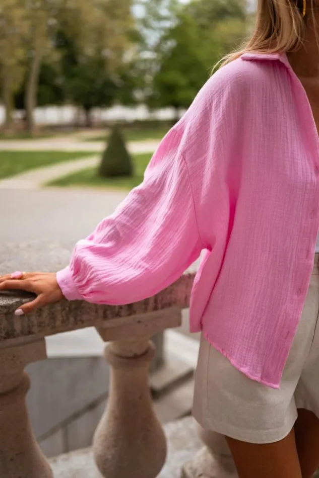 Easy Clothes Pink Darren Shirt Women039s Clothing Shirts Easy Clothes Pink Darren Shirt Women039s Clothing Shirts
