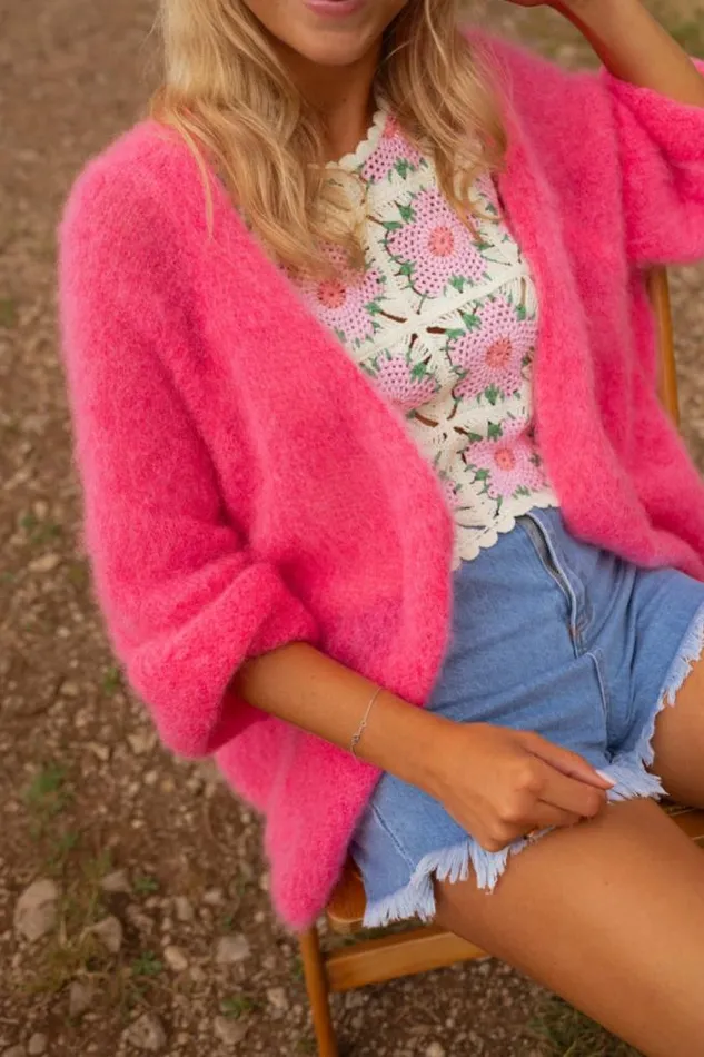 Easy Clothes Pink Emma Cardigan Women039s Clothing Cardigans Easy Clothes Pink Emma Cardigan Women039s Clothing Cardigans
