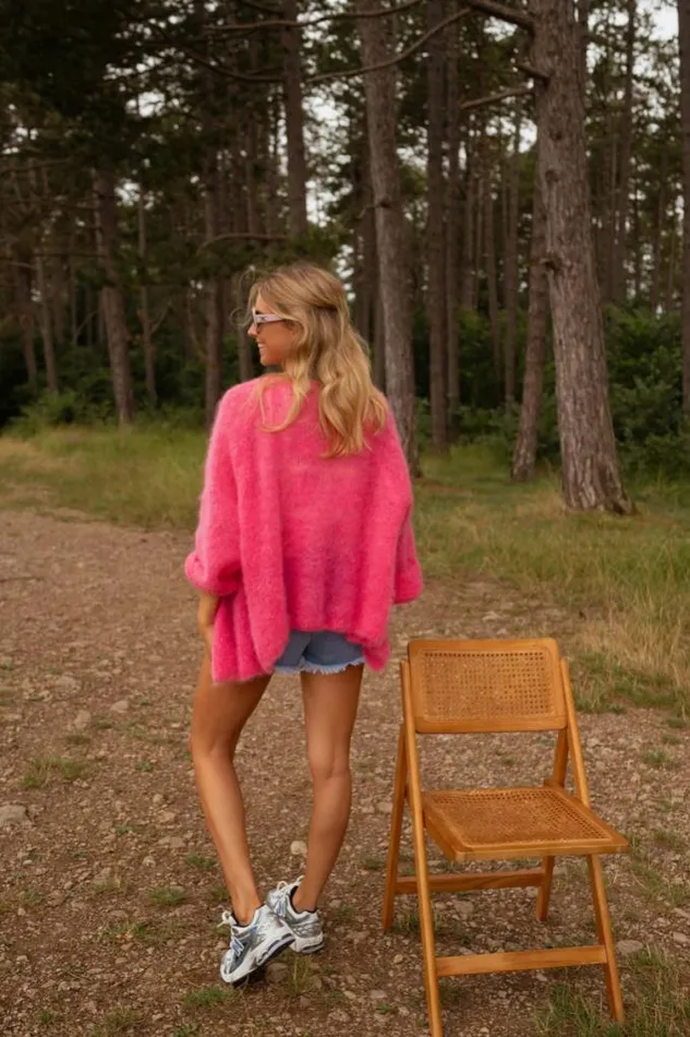 Easy Clothes Pink Emma Cardigan Women039s Clothing Cardigans Easy Clothes Pink Emma Cardigan Women039s Clothing Cardigans
