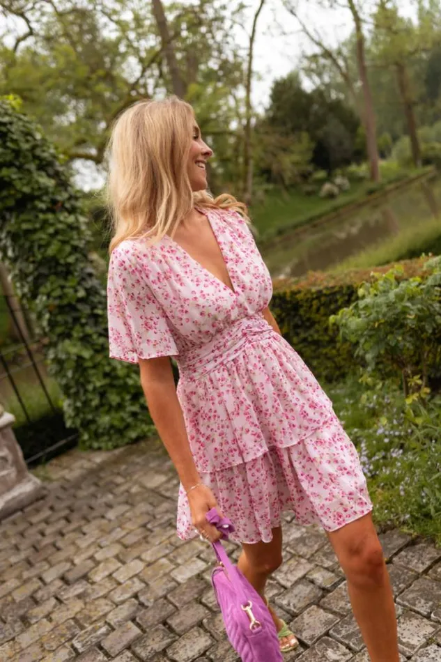 Easy Clothes Pink Floral Sabine Dress Women039s Clothing Dresses