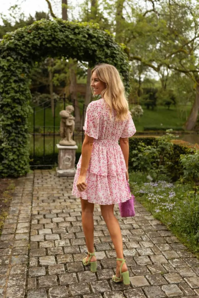 Easy Clothes Pink Floral Sabine Dress Women039s Clothing Dresses
