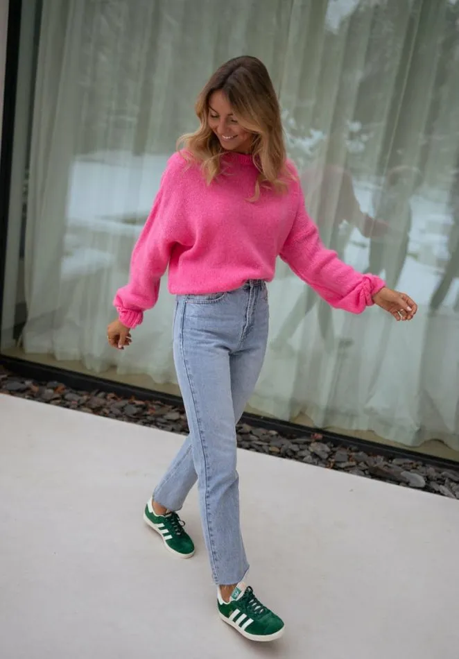 Easy Clothes Pink Joela Sweater Pink Women039s Clothing Sweaters
