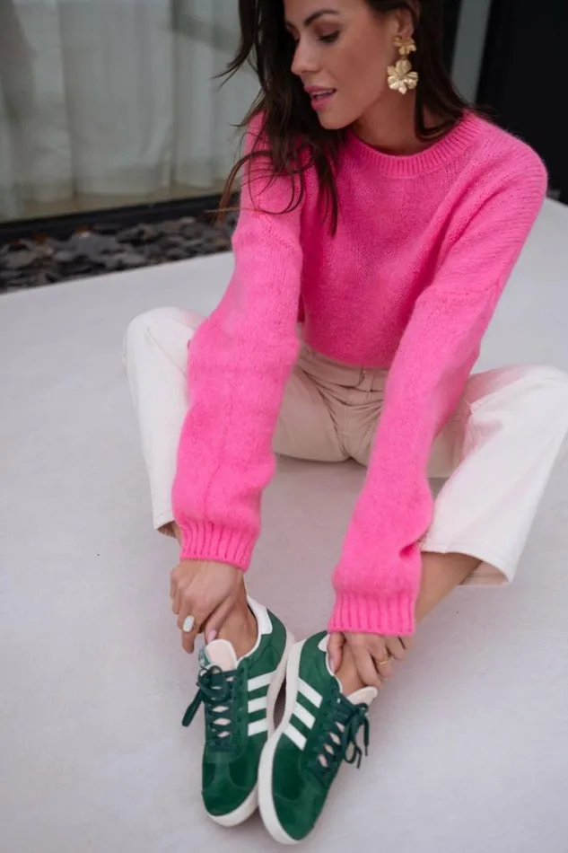 Easy Clothes Pink Joela Sweater Pink Women039s Clothing Sweaters