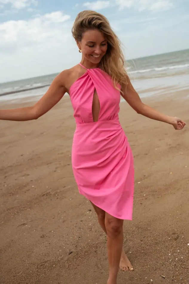 Easy Clothes Pink Margaux Dress Women039s Clothing Dresses