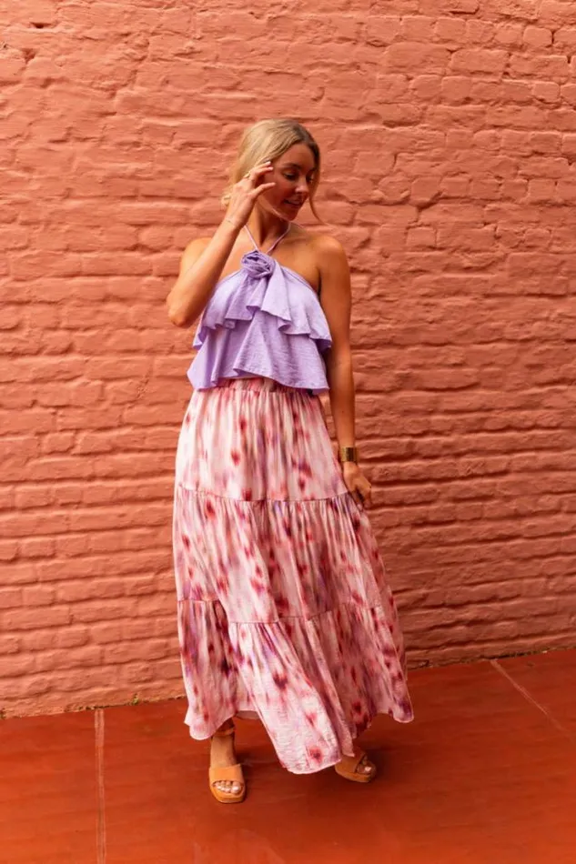 Easy Clothes Pink Patterned Esteban Skirt Women039s Clothing Skirts Easy Clothes Pink Patterned Esteban Skirt Women039s Clothing Skirts