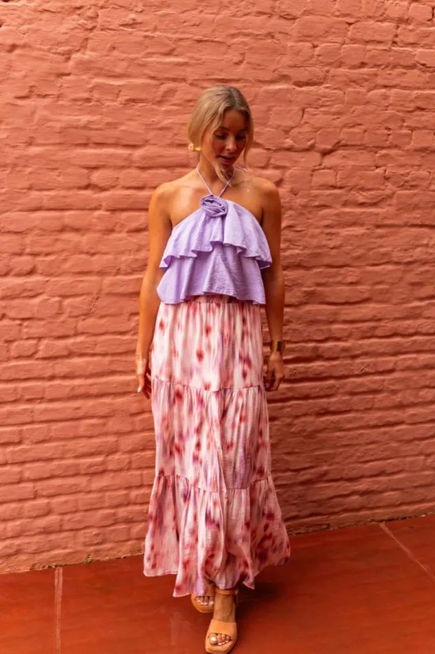 Easy Clothes Pink Patterned Esteban Skirt Women039s Clothing Skirts Easy Clothes Pink Patterned Esteban Skirt Women039s Clothing Skirts