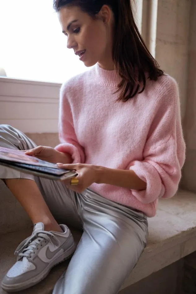 Easy Clothes Pink Ryta Sweater Women039s Clothing Sweaters