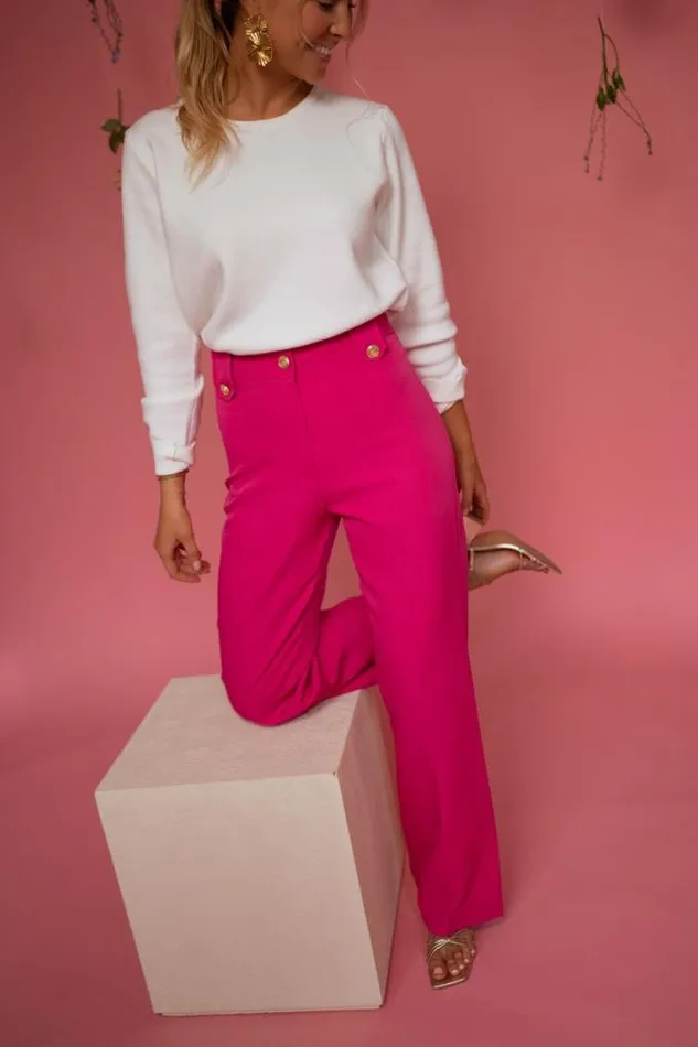 Easy Clothes Pink Solea Pants Women039s Clothing Pants and Jeans