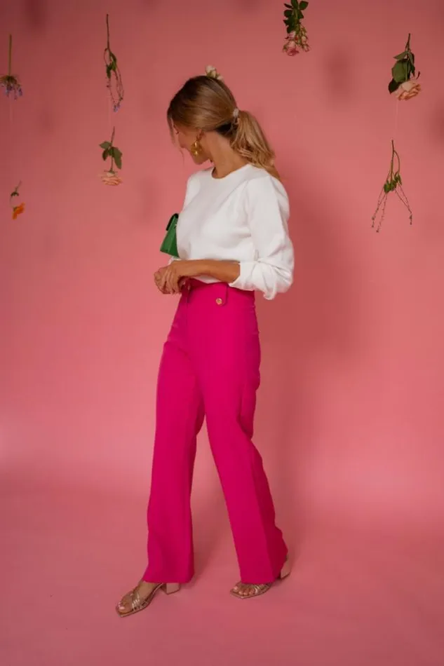 Easy Clothes Pink Solea Pants Women039s Clothing Pants and Jeans