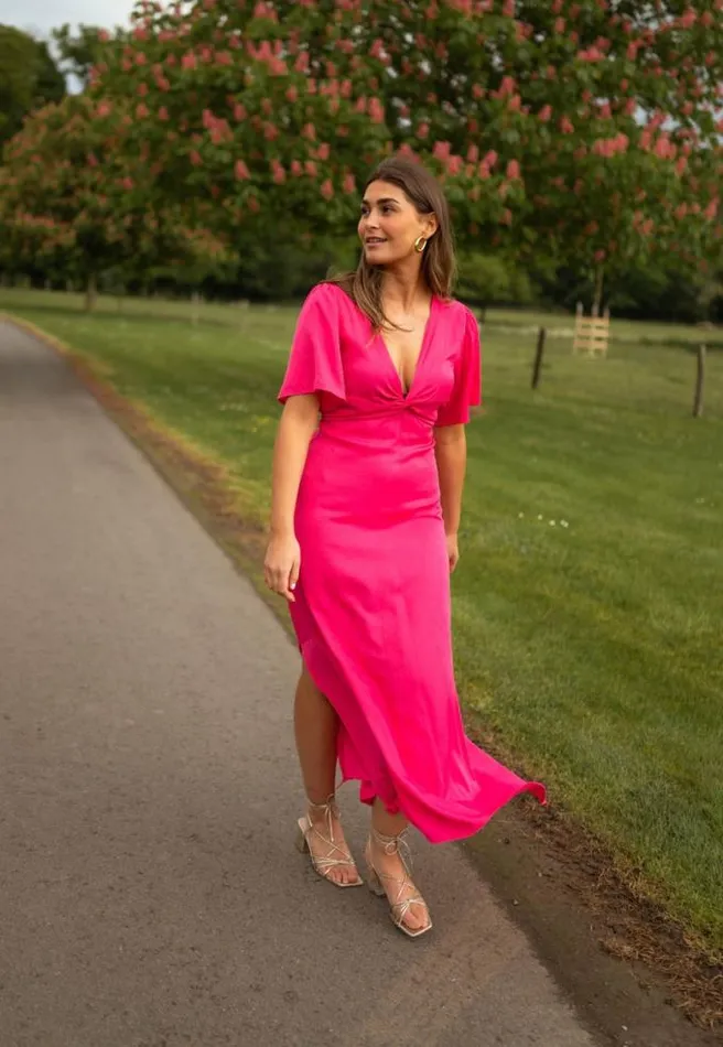 Easy Clothes Pink Yanael Dress Women039s Clothing Dresses