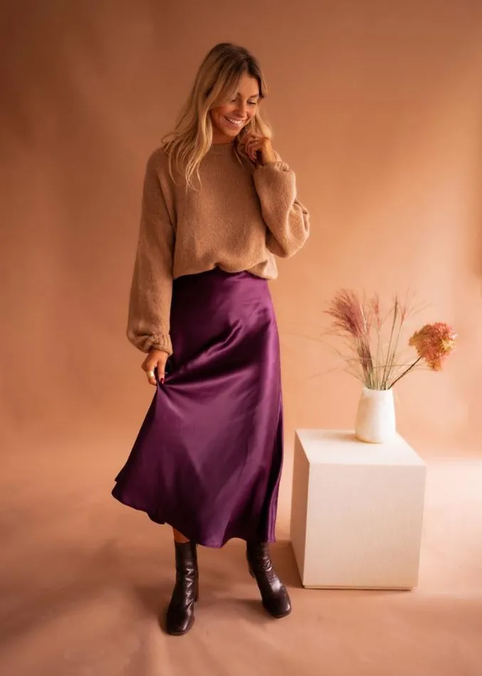 Easy Clothes Plum Elenore Skirt Women039s Clothing Skirts