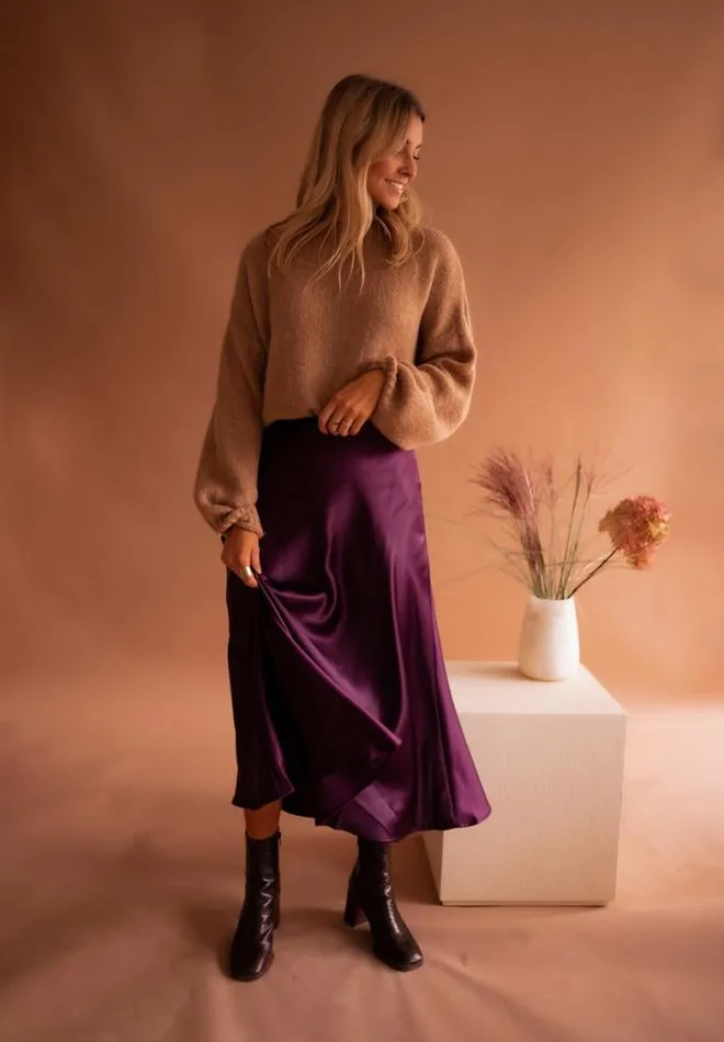 Easy Clothes Plum Elenore Skirt Women039s Clothing Skirts