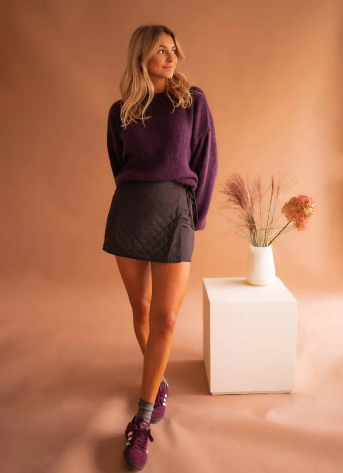 Easy Clothes Plum Joela Sweater Plum Women039s Clothing Sweaters