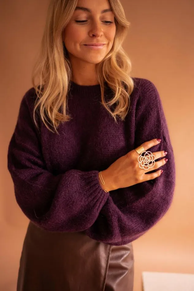 Easy Clothes Plum Joela Sweater Plum Women039s Clothing Sweaters