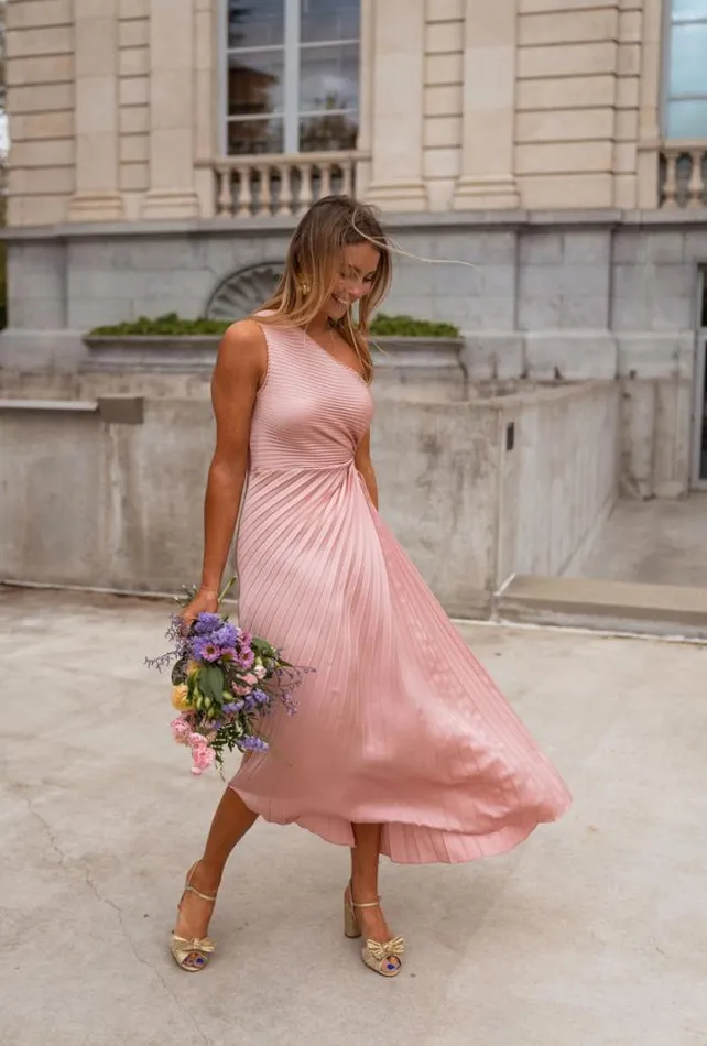 Easy Clothes Powder Pink Meredith Dress Powder Pink Women039s Clothing Dresses