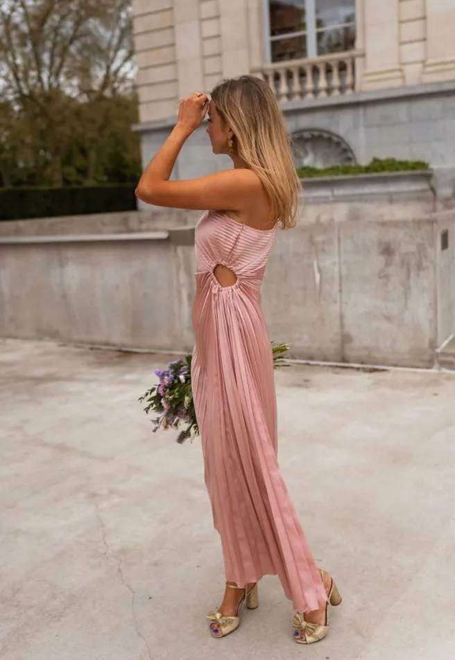 Easy Clothes Powder Pink Meredith Dress Powder Pink Women039s Clothing Dresses