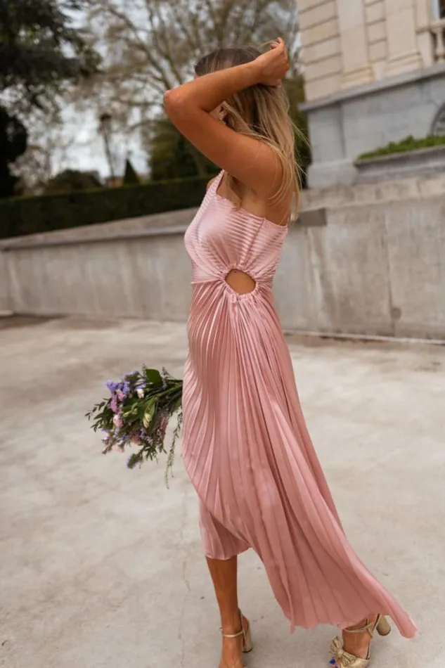 Easy Clothes Powder Pink Meredith Dress Powder Pink Women039s Clothing Dresses