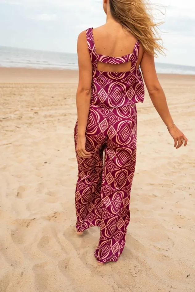 Easy Clothes Purple Patterned Telio Pants Women039s Clothing Pants and Jeans