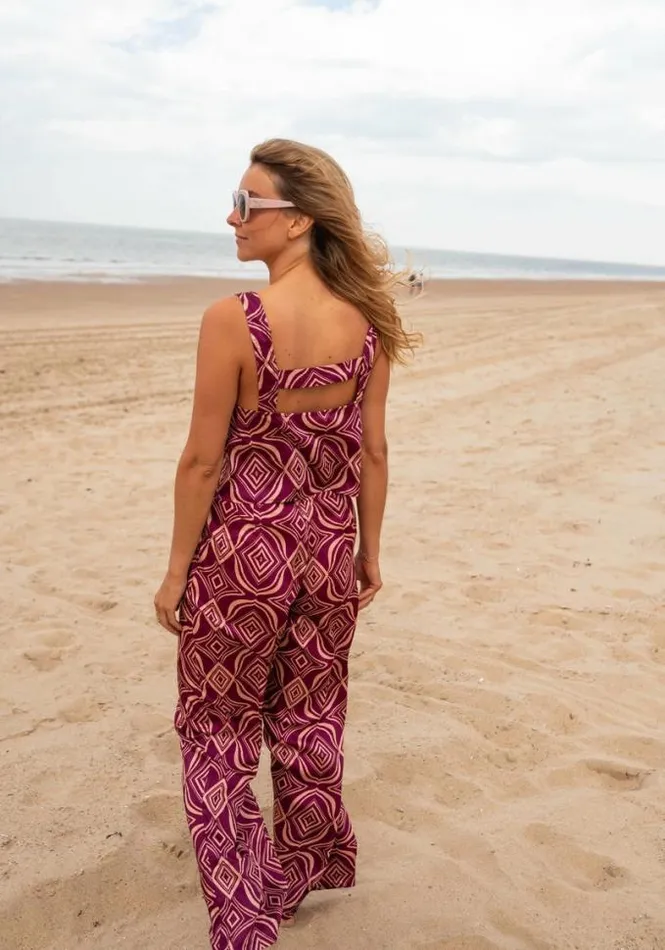 Easy Clothes Purple Patterned Telio Pants Women039s Clothing Pants and Jeans