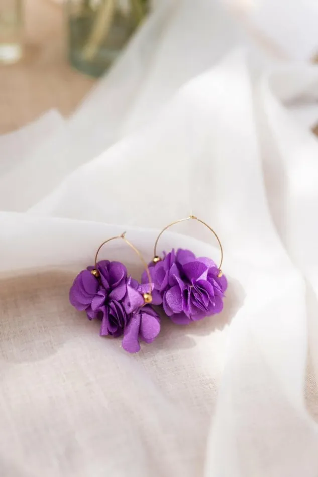 Easy Clothes Purple Tamara Earrings Jewelry and Accessories Earrings Easy Clothes Purple Tamara Earrings Jewelry and Accessories Earrings