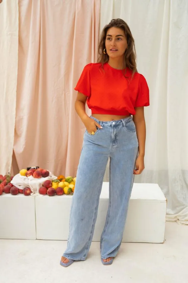Easy Clothes Red Didie Top Women039s Clothing Tops Easy Clothes Red Didie Top Women039s Clothing Tops