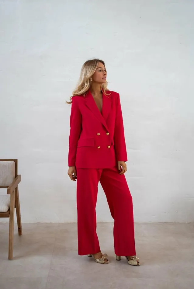 Easy Clothes Red Maon Blazer Red Women039s Clothing Pants and Jeans