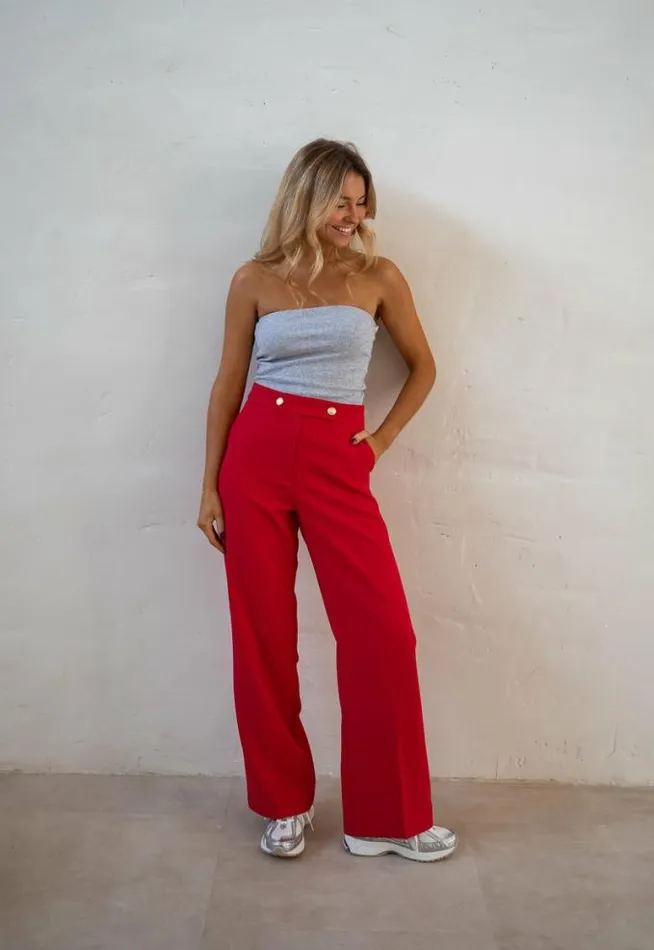 Easy Clothes Red Maona Pants Red Women039s Clothing Pants and Jeans