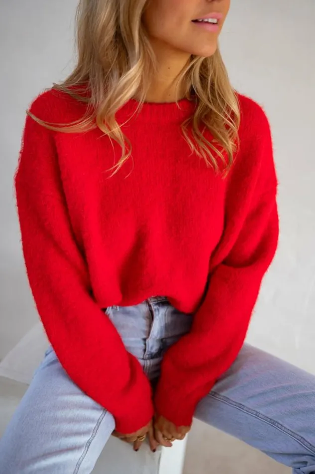 Easy Clothes Red Melania Sweater Women039s Clothing Sweaters Easy Clothes Red Melania Sweater Women039s Clothing Sweaters