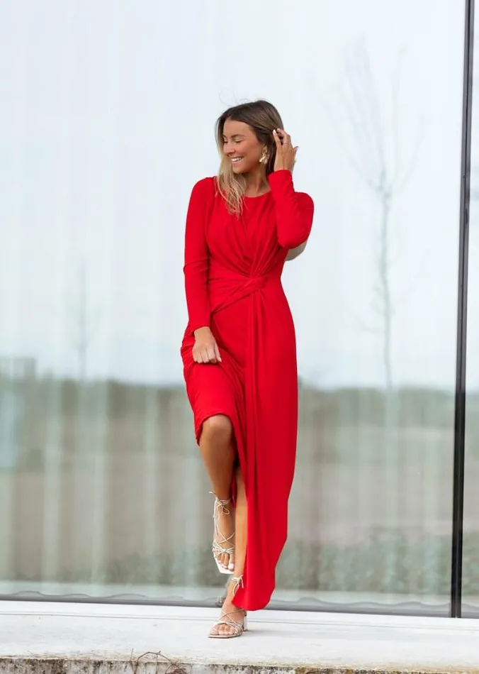 Easy Clothes Red Tary Dress Red Women039s Clothing Dresses
