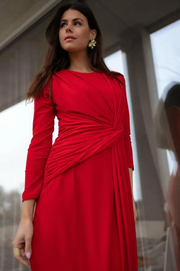 Easy Clothes Red Tary Dress Red Women039s Clothing Dresses