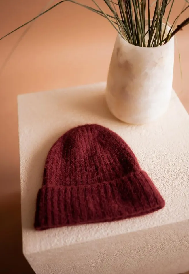 Easy Clothes Rust Sama Beanie Rust Jewelry and Accessories Hats and Beanies