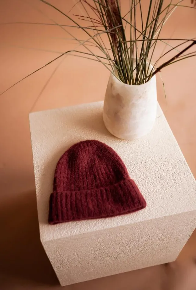 Easy Clothes Rust Sama Beanie Rust Jewelry and Accessories Hats and Beanies