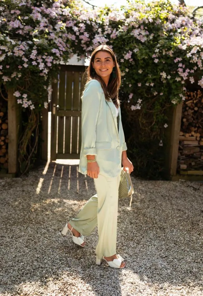 Easy Clothes Sea Green Satin Appoline Pants Sea Green Women039s Clothing Pants and Jeans Easy Clothes Sea Green Satin Appoline Pants Sea Green Women039s Clothing Pants and Jeans