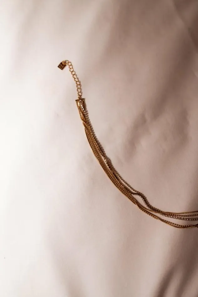 Easy Clothes Shiny Golden Mellora Necklace Jewelry and Accessories Necklaces Easy Clothes Shiny Golden Mellora Necklace Jewelry and Accessories Necklaces
