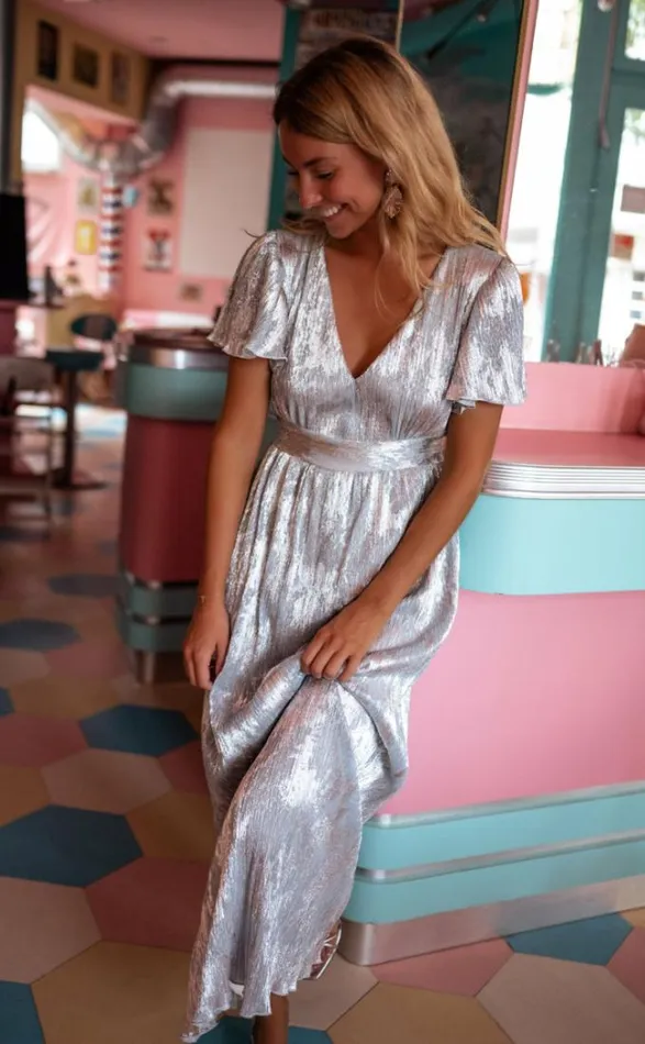 Easy Clothes Silvery Tifene Dress Women039s Clothing Dresses